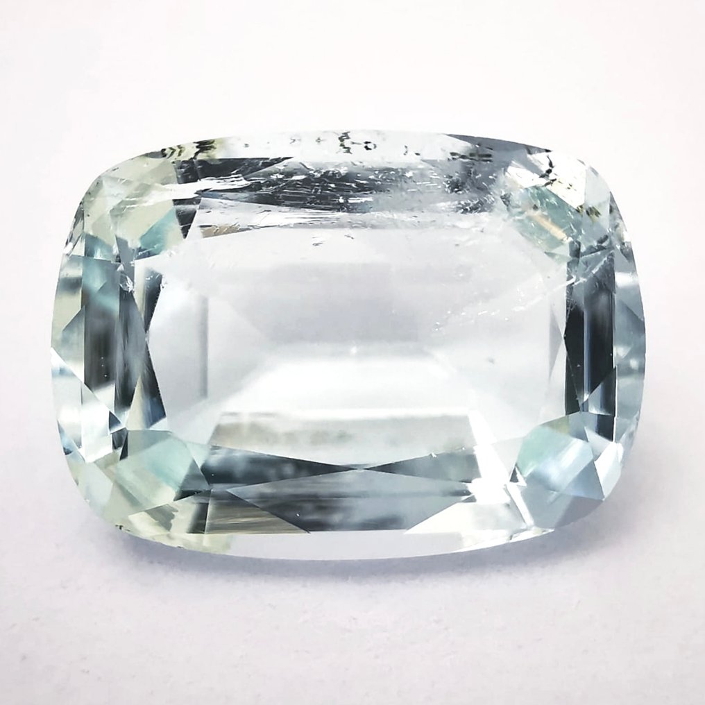 χωρίς τιμή ασφαλείας Ακουαμαρίνης - 4.69 ct - Antwerp Laboratory for Gemstone Testing (ALGT) - Αχνό Μπλε Ακουαμαρίνα #1.0