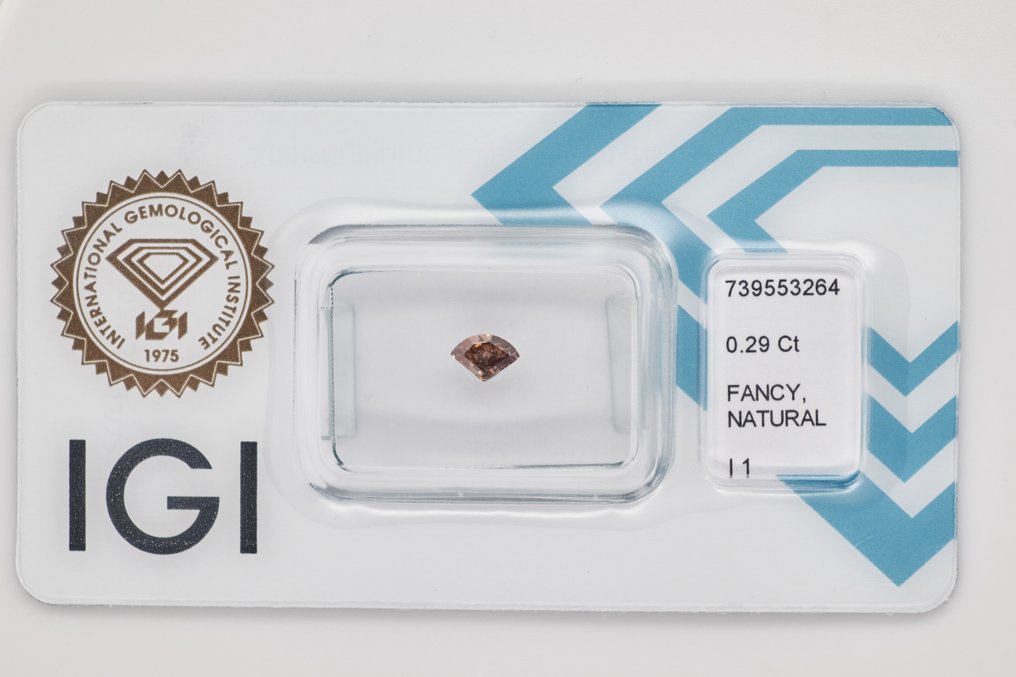 Nincs minimálár - 1 pcs Gyémánt (Természetes) - 0.29 ct - Vegyes forma - I1 - Nemzetközi Gemmológiai Intézet (IGI) #1.0
