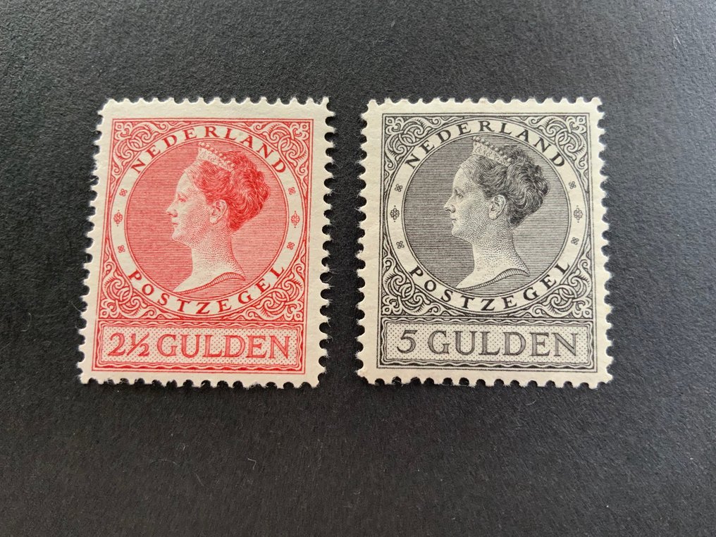 Netherlands 1926/1927 - Netherlands - Queen Wilhelmina Nvph 164-165 unused - Nvph 164-165 #1.0