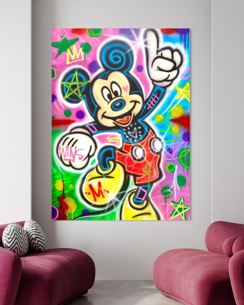 Outside313 - Mickey Mouse - LOVE WINS - Bubble and stars #1.0