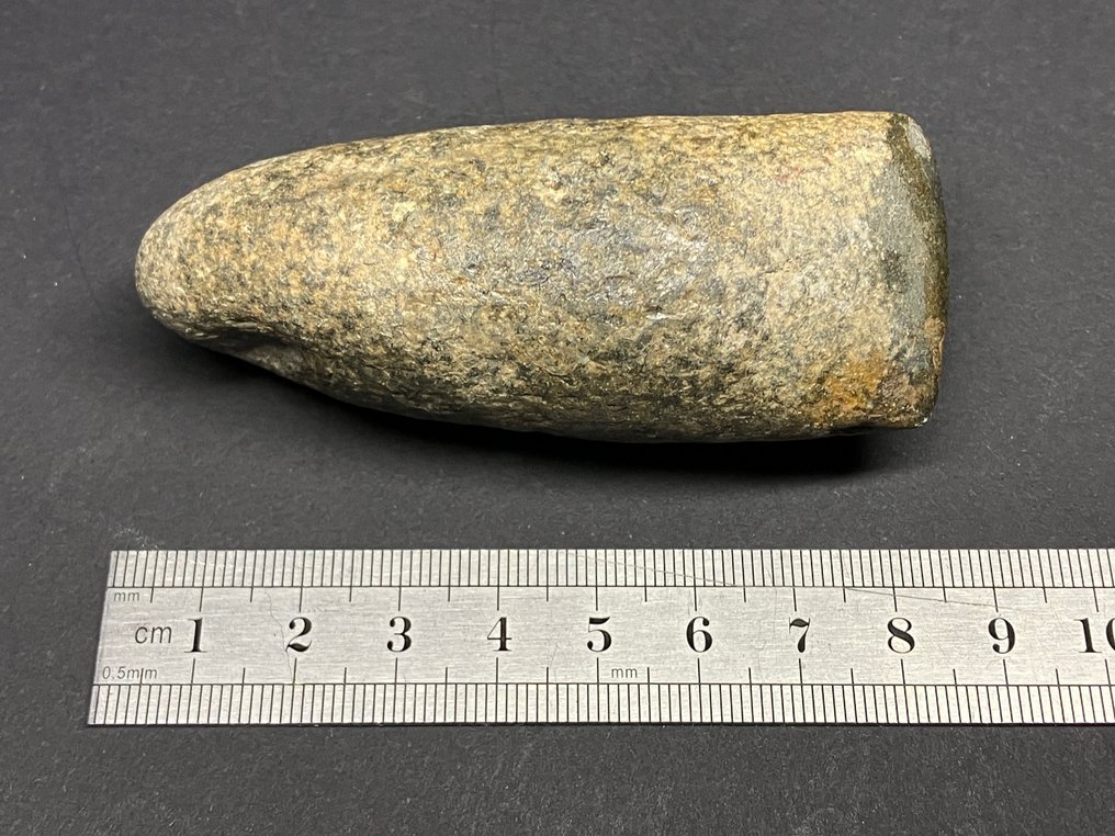 新石器时代 石头 工具 - 70 mm - 抛光的斧头  (没有保留价) #4.3