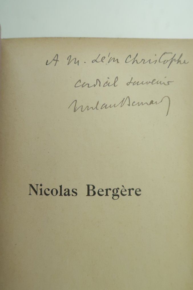 Signé; Tristan Bernard - Un mari pacifique + Nicolas Bergère, joies et déconvenues d'un jeune boxeur [avec envois] - 1901-1911 #1.0