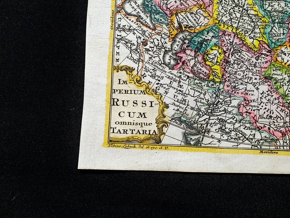 Ασία - Ρωσία / Μογγολία / Κίνα / Ασία / Ιαπωνία / Σιβηρία / Ταταρία; Tobias Conrad Lotter - Imperium Russicum, omnisque Tartariae - 1721-1750 #4.3