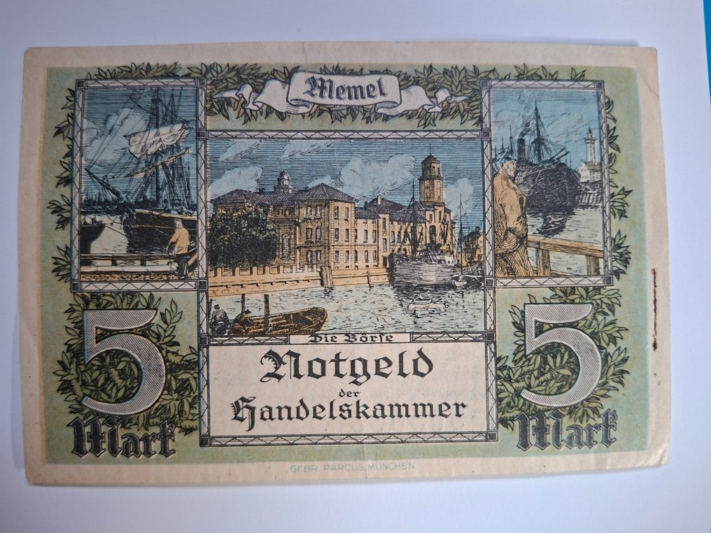 Memel, Theresienstadt. - 4 banknotes - various dates  (沒有保留價) #3.2