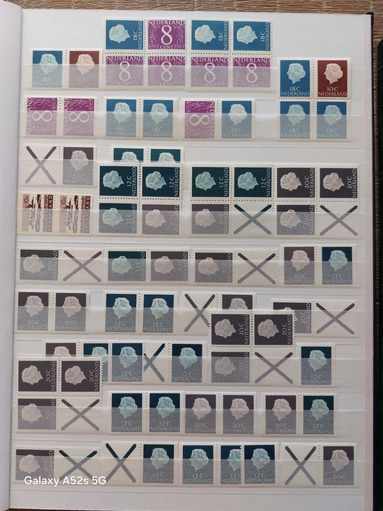 Netherlands - Netherlands - with combinations from stamp booklets - NVPH 2024 #1.0