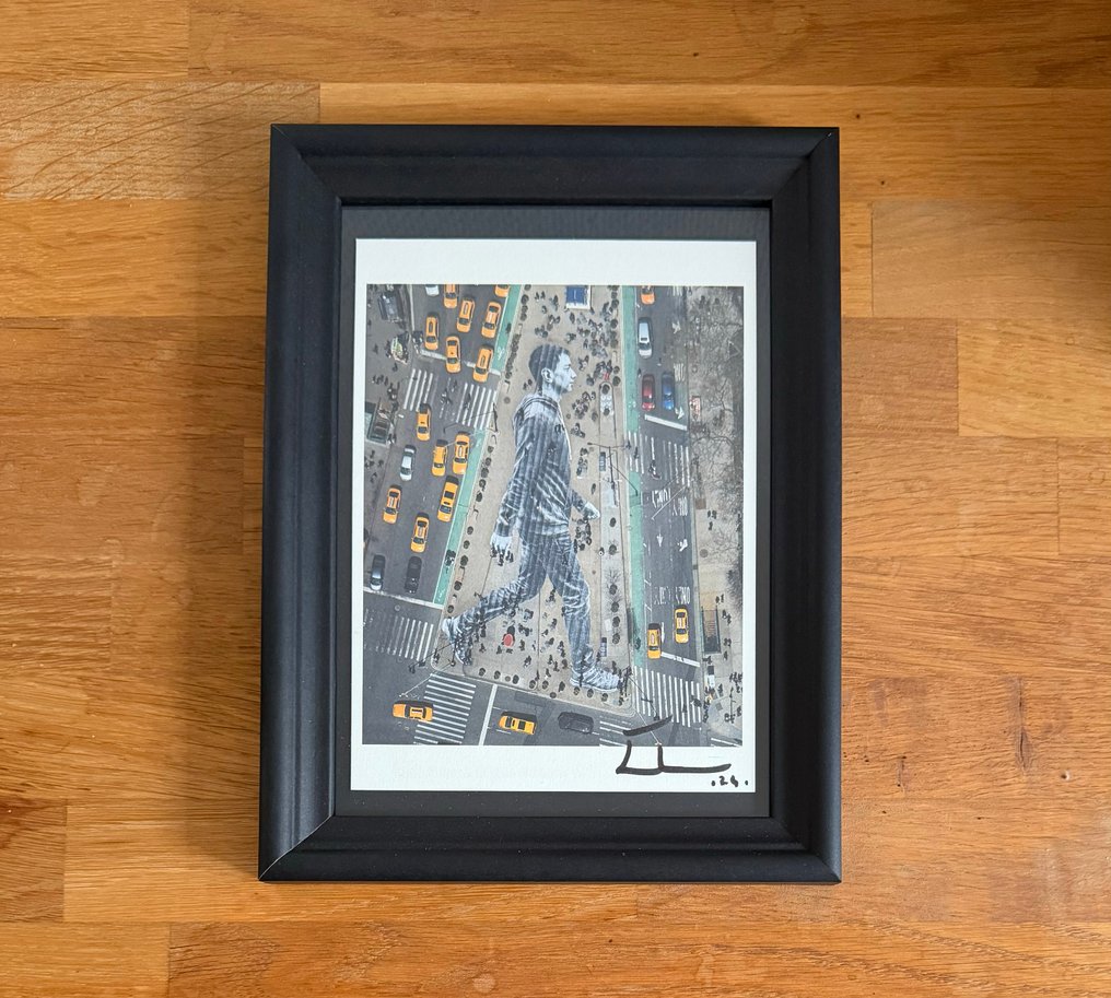 Jr (1983) - Migrants, Walking New York City – Signed #1.0