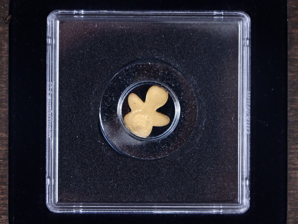 Wyspy Cooka. 5 Dollars Golden Dummy, 0,5 gr (Bez ceny minimalnej
) #2.1