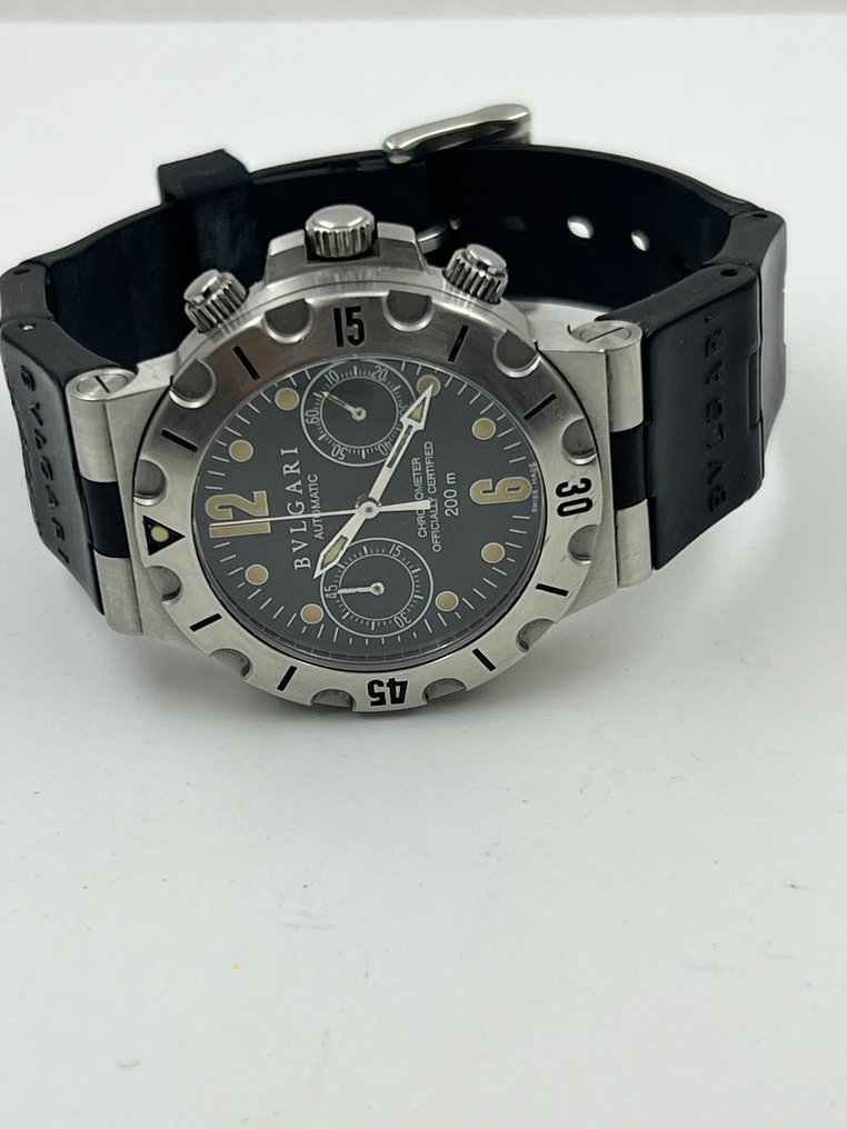 Bvlgari - Diagono Scuba Chronograph - sc 38 s - Men - 2020+ #3.2