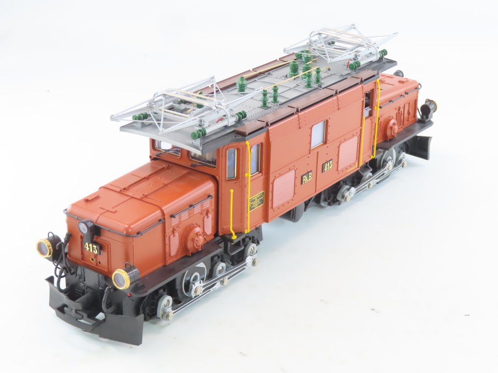 LGB G - 2040 - Locomotiva elettrica (1) - Ge 6/6 'Coccodrillo' - RhB #2.1