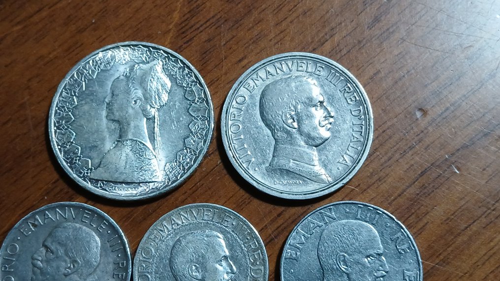 Italy. Lotto 6 monete (4 in argento) (No reserve price) #3.2