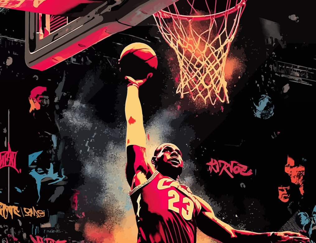 IPR Graph - King's Slam: LeBron James - Fire & Fury Street Art #2.1