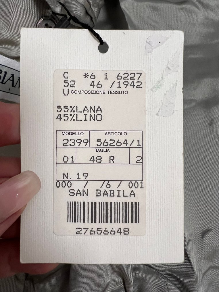 LUBIAM - RRP 750 Eur - Costume - New with tags #4.3