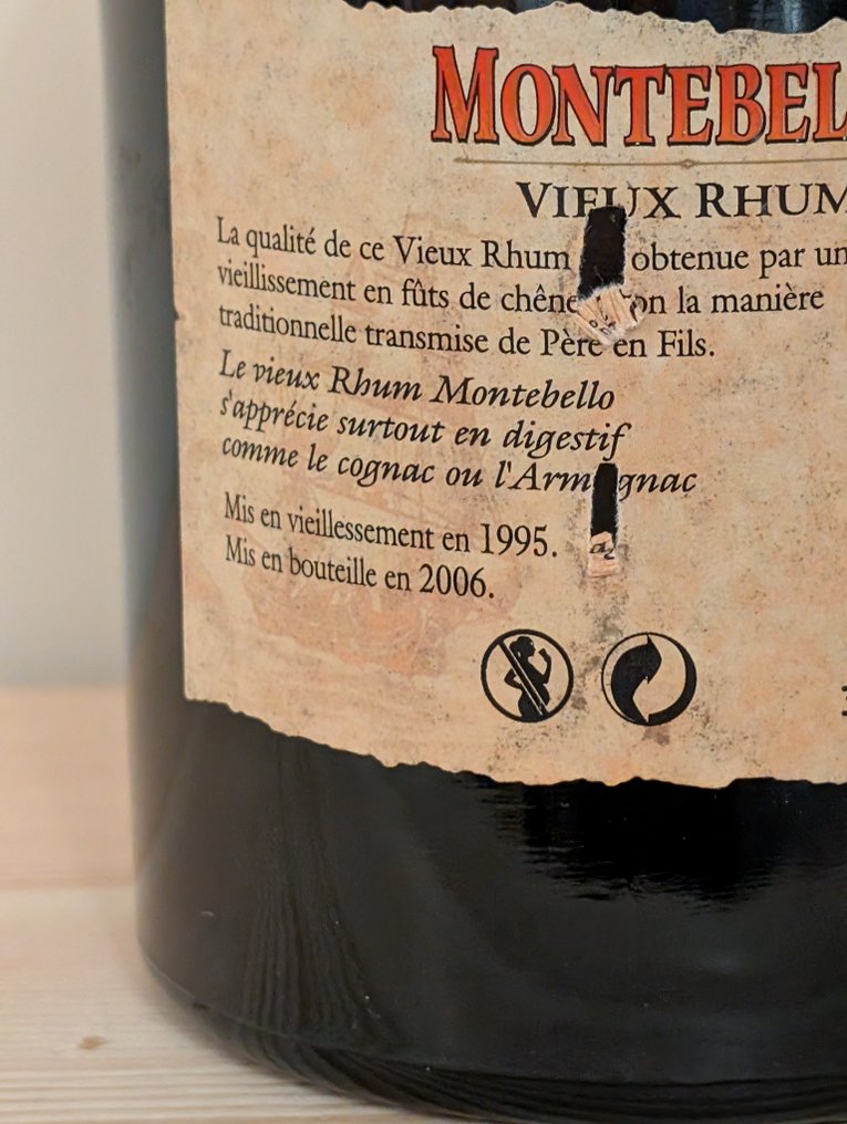 Montebello 1995 - Rhum Vieux - b. 2006 - 70 cl #1.0