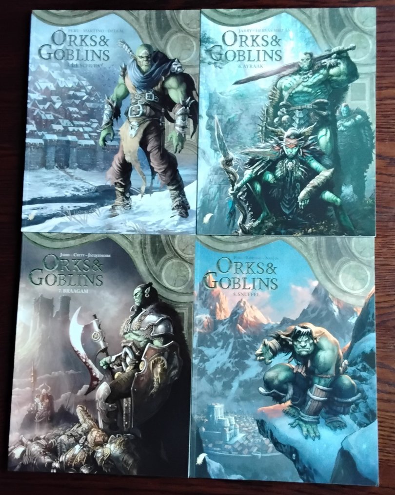 Orks & Goblins 1 t/m 19 - opeenvolgende reeks SC - 19 Album - Første udgave - 2018/2025 #2.1