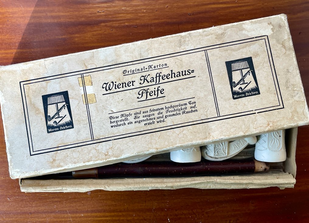 Austro-Hungarian Empire - 煙斗 - 陶瓷, 銅 -  (51) #1.0