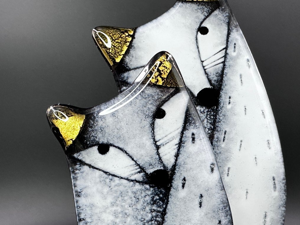 Studio Habrat - Beeldje - Fox (2) - fusing #1.0