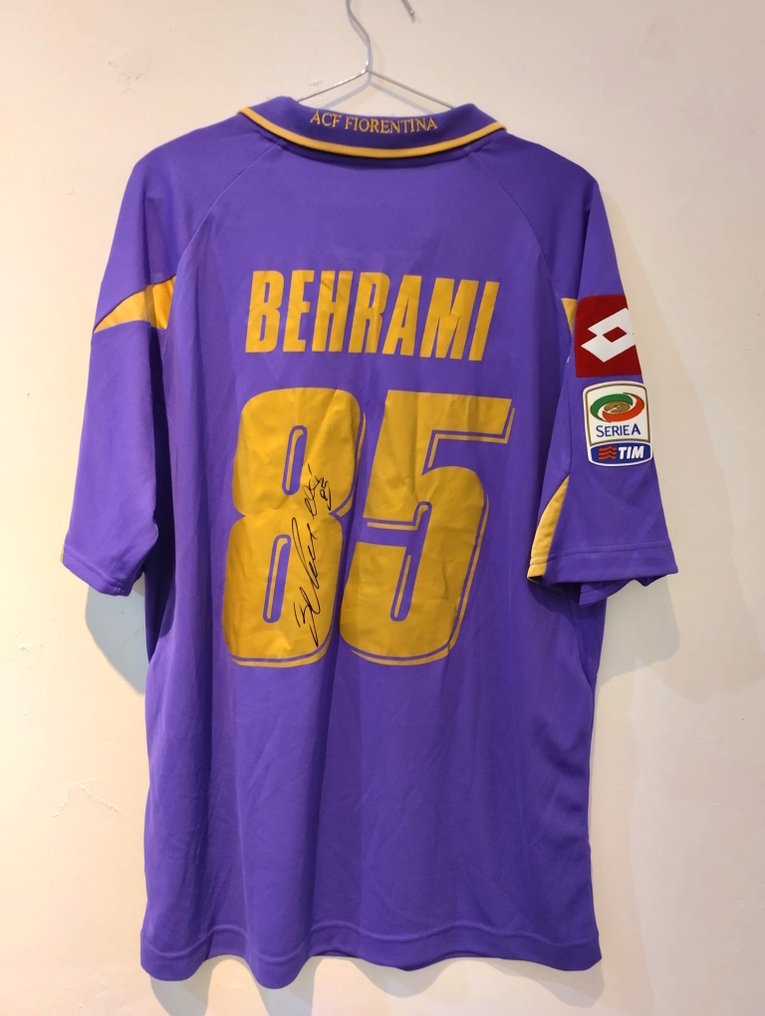 ACF Fiorentina - 意大利足球联盟 - Valon Behrami - 2010 - 足球衫 #1.0