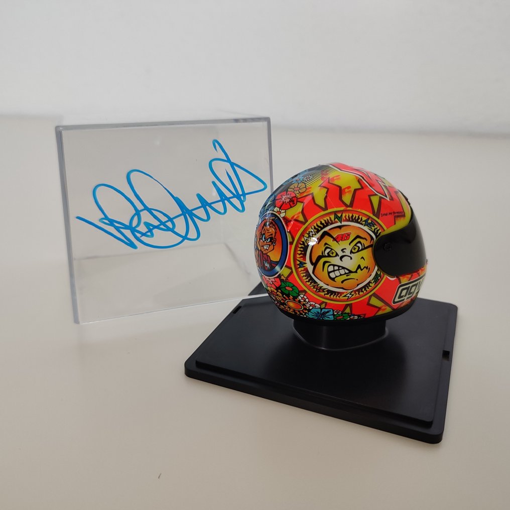 Honda 500cc. - MotoGP - Valentino Rossi - 2000 - Maßstab 1/5 Helm  #4.3