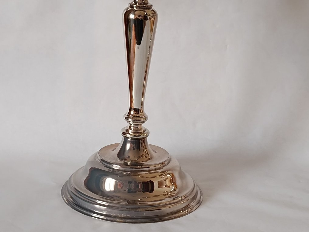 Alpadur - Candlestick (2) - Alpaca Silver plated - Neoclassical Revival #4.3