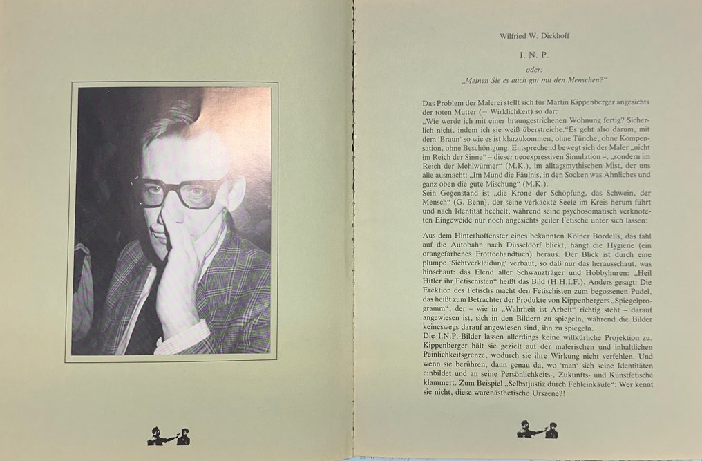 Martin Kippenberger - Die I.N.P.-Bilder - 1984 #2.1