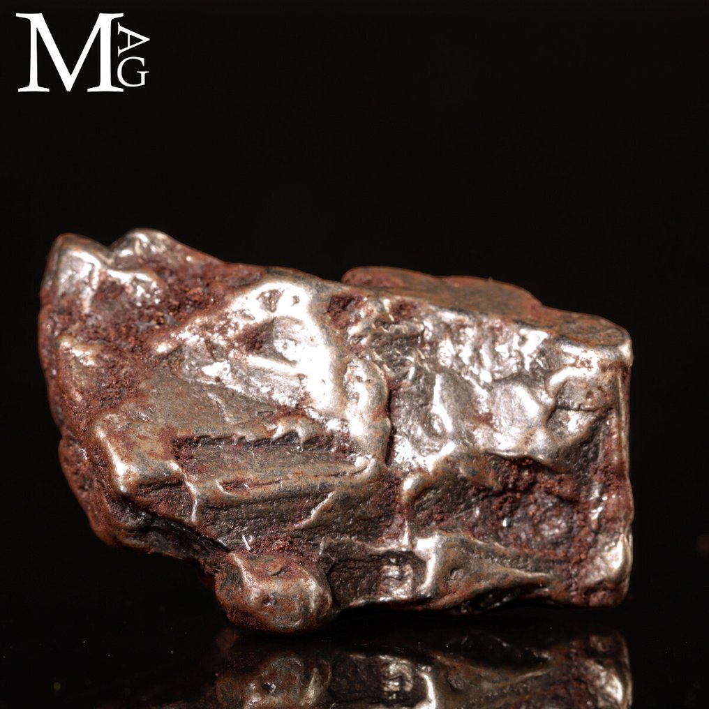 Campo del Cielo - Meteorite – Iron-Nickel with Widmanstätten Structure - Height: 27.5 mm - Width: 21 mm- 28 g #1.0