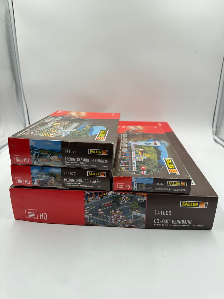 Faller H0 - 14100, 141070, 141071, 141072 - Model train building kits (3) #3.2