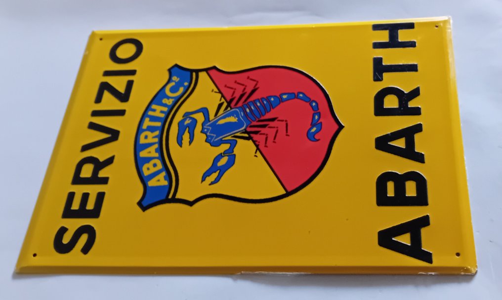 Abarth - Mainoskyltti - Metalli #2.1