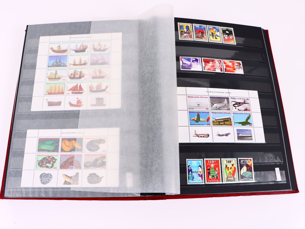 荷属安的列斯群岛 2000/2010 - 未贴邮票的收藏在库存册中 (€1781 分类价值) #2.1