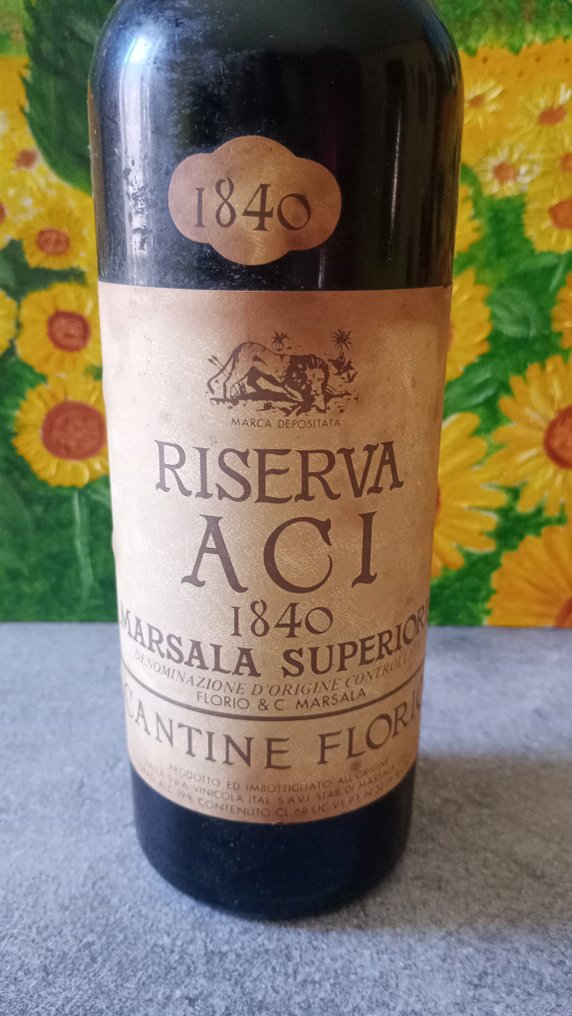 1840 Cantine Florio Riserva ACI - Szicília Marsala Superiore - 1 Bottle (0.75L) #2.1