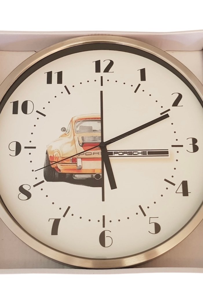 Vegg klokke - inox, Glass - 2020+ - Porsche #2.1