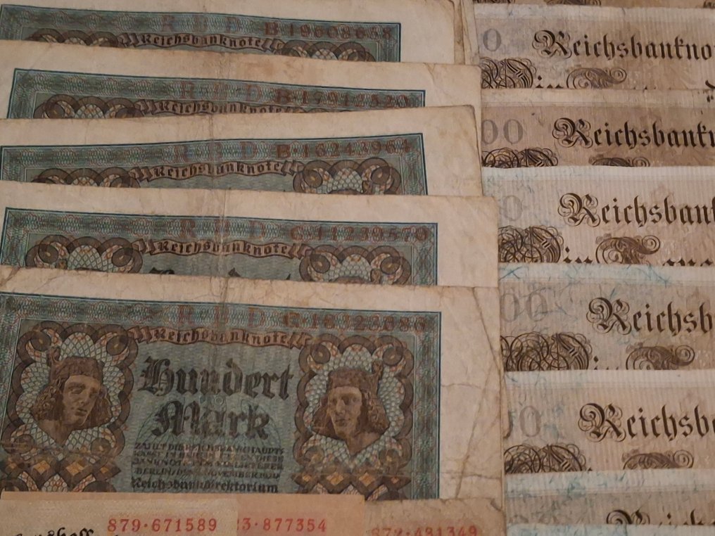 德国. - 126 Banknotes - 1910/1922  (没有保留价) #4.3