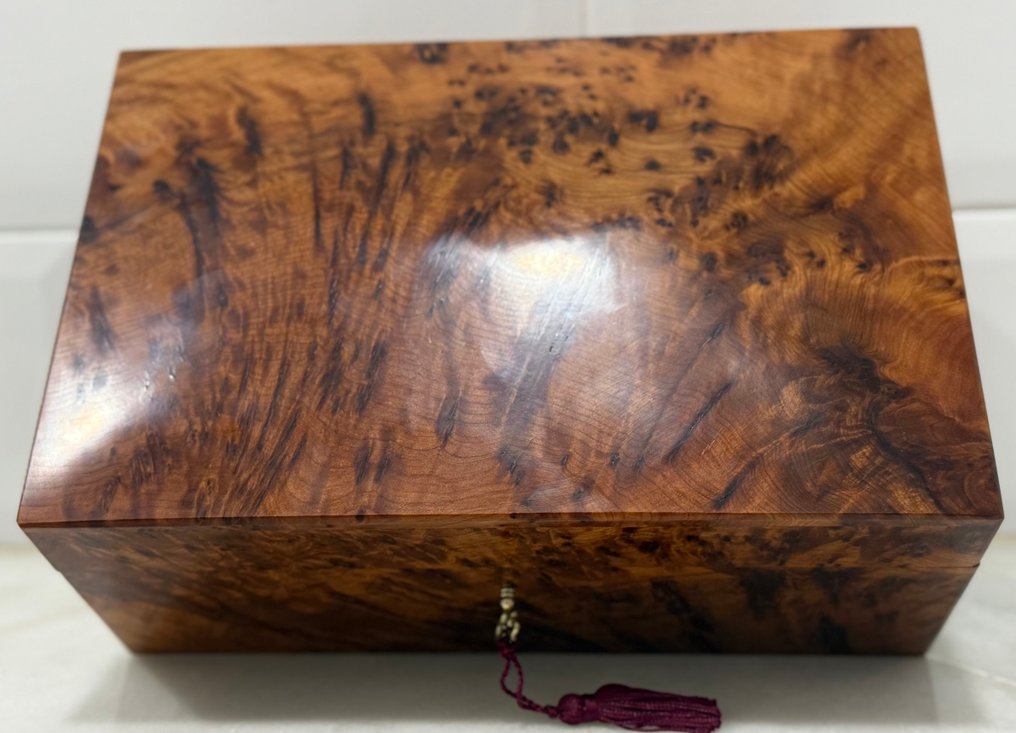 棺材 - 西阿拉黄檀木, 金钟柏, 缎木 #1.0