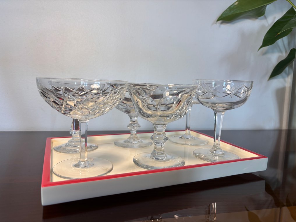 production française - Ποτήρι σαμπάνιας (7) - Κρύσταλλο #1.0