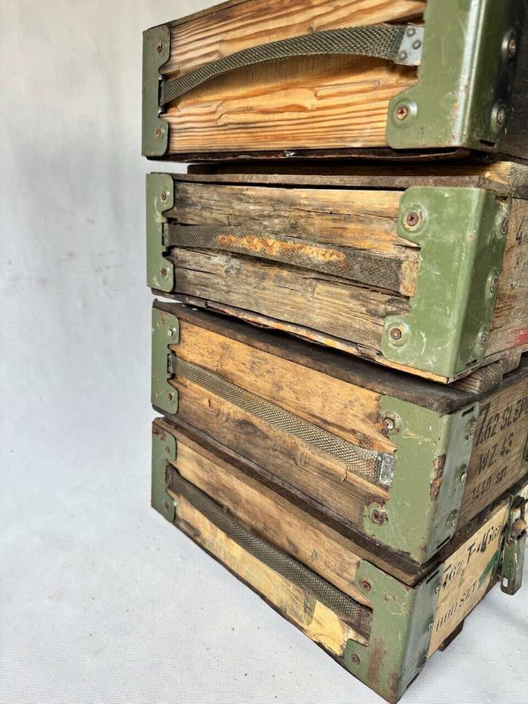 箱 (4) - 军事工业箱子 - 木, 鋼 #1.0