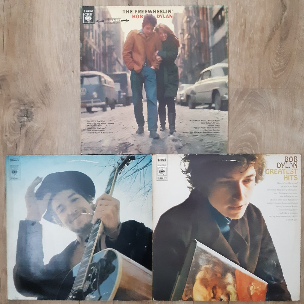 Bob Dylan - The Freewheelin' Bob Dylan / Nashville Skyline / Greatest Hits - 多個標題 - LP - 重新發行 - 1967 #1.0