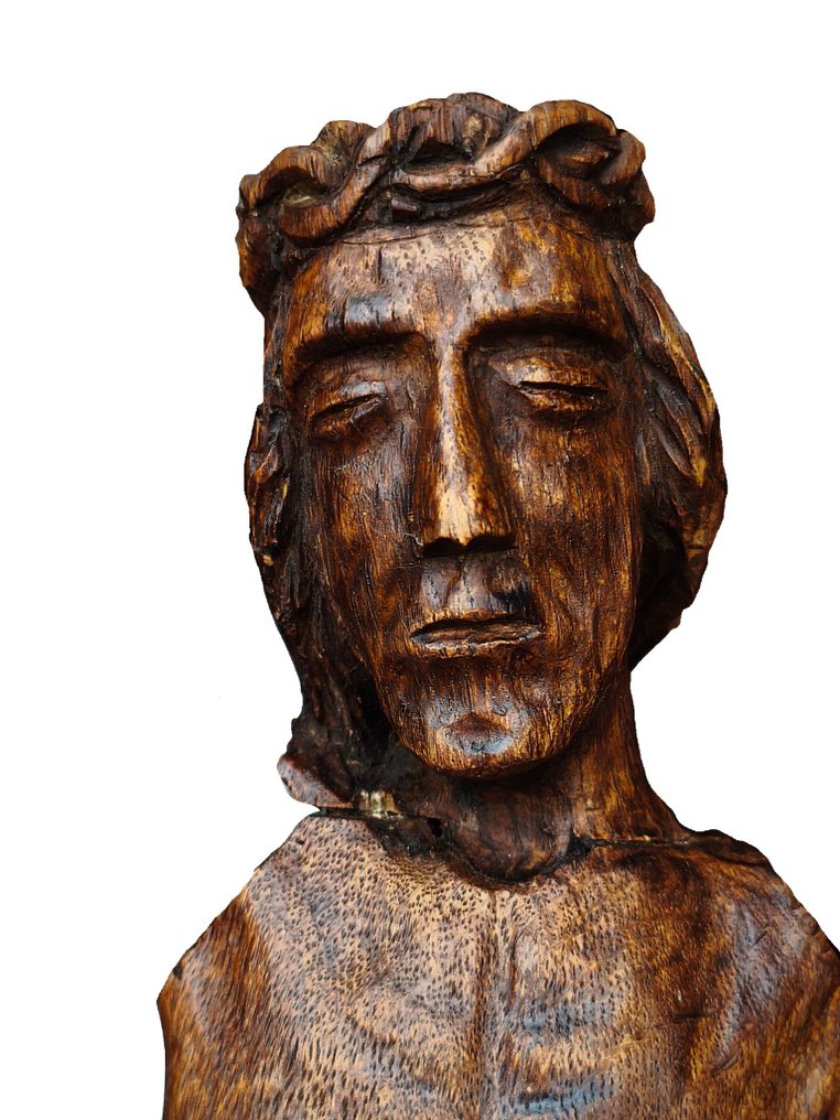 雕刻, Corpus Christi Tyrolien - 45 cm - 橡木 #2.1