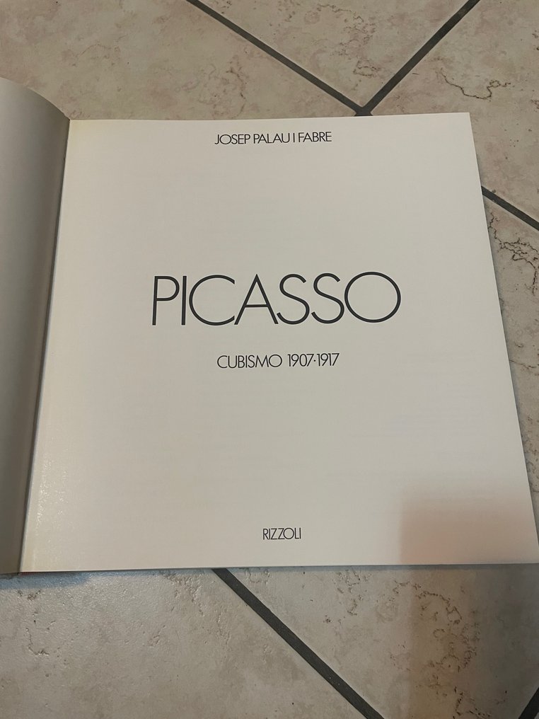 Pablo Picasso - Picasso. Cubismo 1907-1917 [+2] - 1986 #3.2