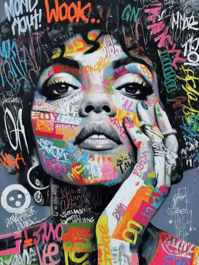 IPR Graph - Street Siren: Contemporary Female Portrait #1.0