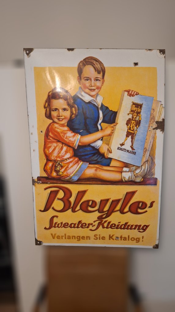 Bleyle - Bleyle pulóver ruházat iránti érdeklődését kérjük, katalógus - Zománc jel - Zománc #1.0