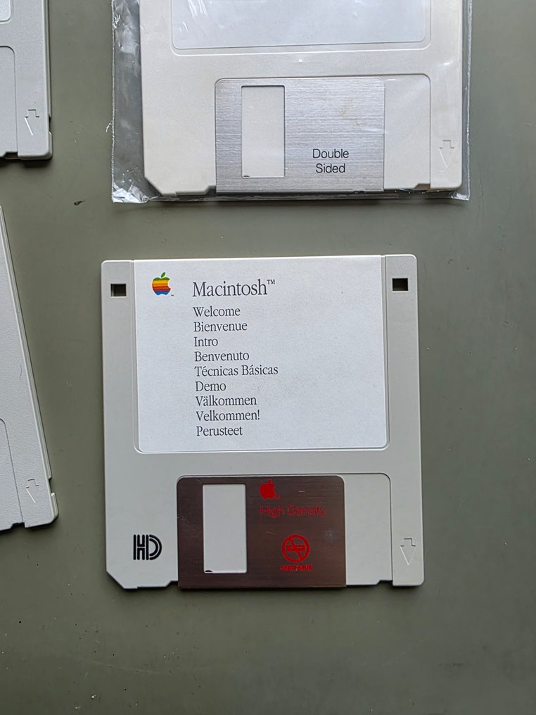 (No reserve price) Apple lot software and manuals + original sticker - Macintosh - Com caixa de substituição #3.2