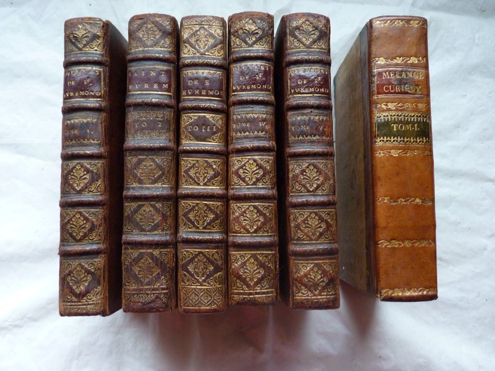 Saint-Evremond - Les véritables Œuvres de Mr de Saint Evremond - 1706-1726 #1.0