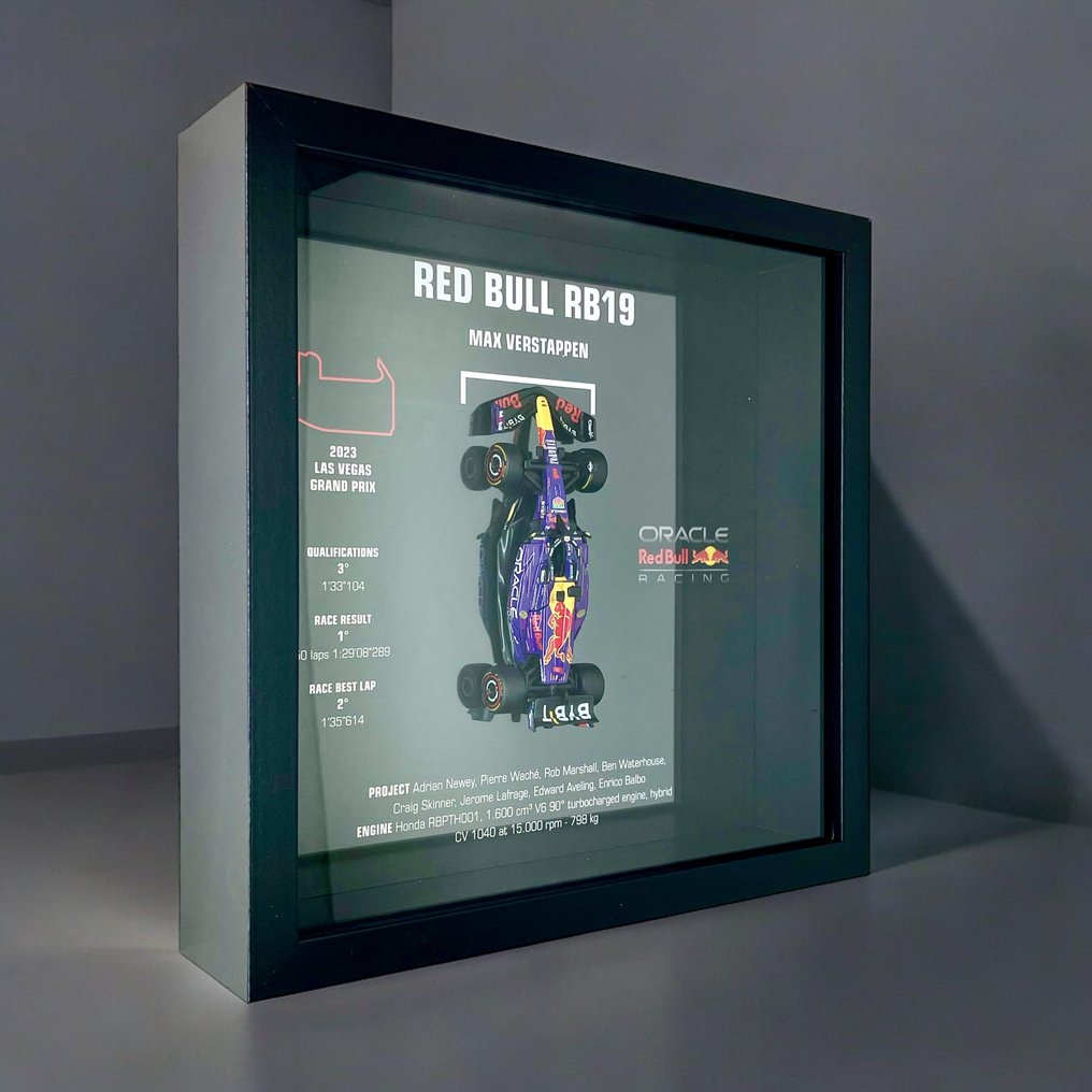 Artwork - Xrace - Red Bull RB19 MAX VERSTAPPEN – LAS VEGAS GP 2023 – LIVREA SPECIALE #2.1