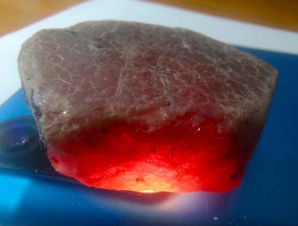 327 cts - ΤΕΡΑΣΤΙΟ Ανεπεξέργαστο Ρουμπί Τραχύς- 65.4 g #2.1