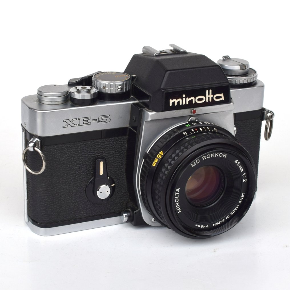 Minolta XE-5 + MD Rokkor 2,0/45mm | Analogue camera #1.0