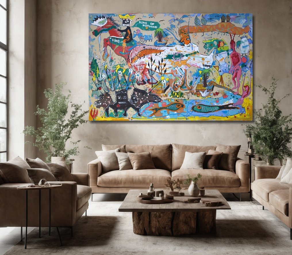 Vit Navratil - Stories of the Beginning (XXL)- Hand-painted #3.2