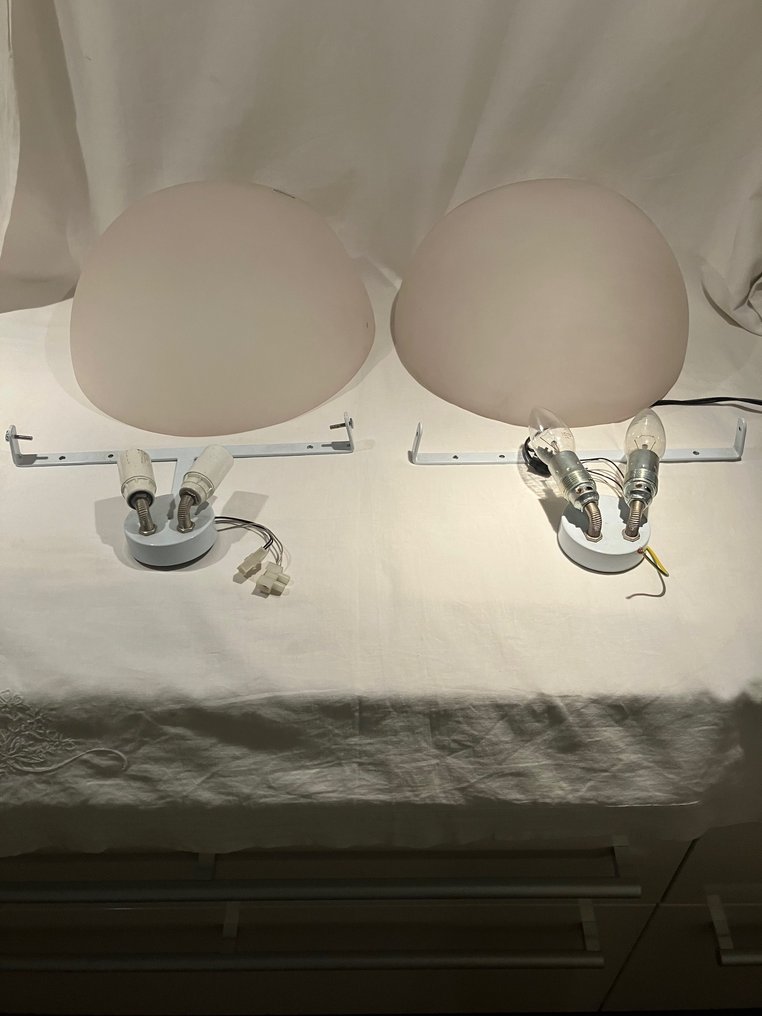 AV Mazzega - Φωτιστικό τοίχου (2) - Γυαλί #1.0