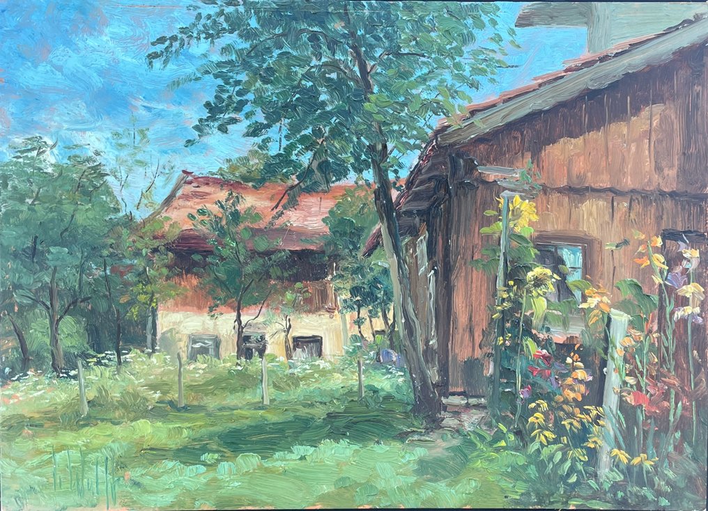 Dieter Wulff (1929-2010) - Blumengarten #1.0