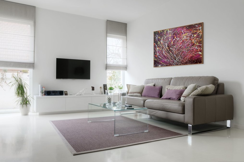 Sonia J. - "Cosmic Bloom" - "Re-inventing Pollock´s Collection "- XXL #3.2