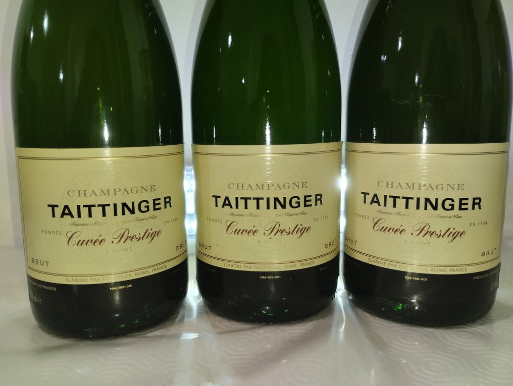 Taittinger, Cuvee Prestige - Champagne - 3 Bottiglie (0,75 L) #2.1