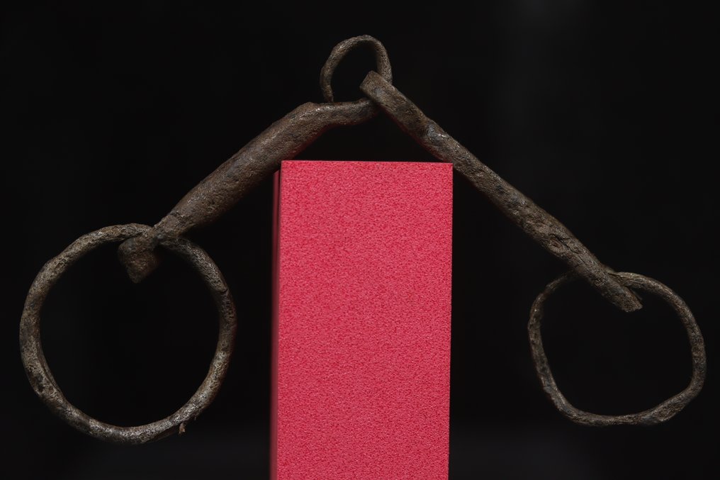 Ρωμαϊκή Δημοκρατία Στρατιωτικό ιππικό χαρακι Snaffle Cheek - 22.8 cm  (χωρίς τιμή ασφαλείας) #1.0